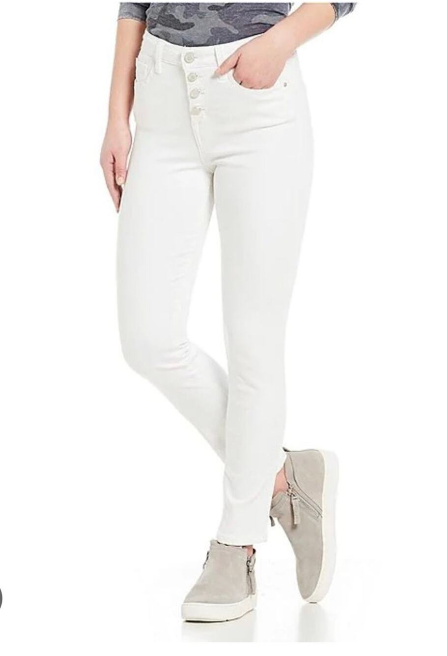 William Rast High Rise Skinny ankle Jeans White 28